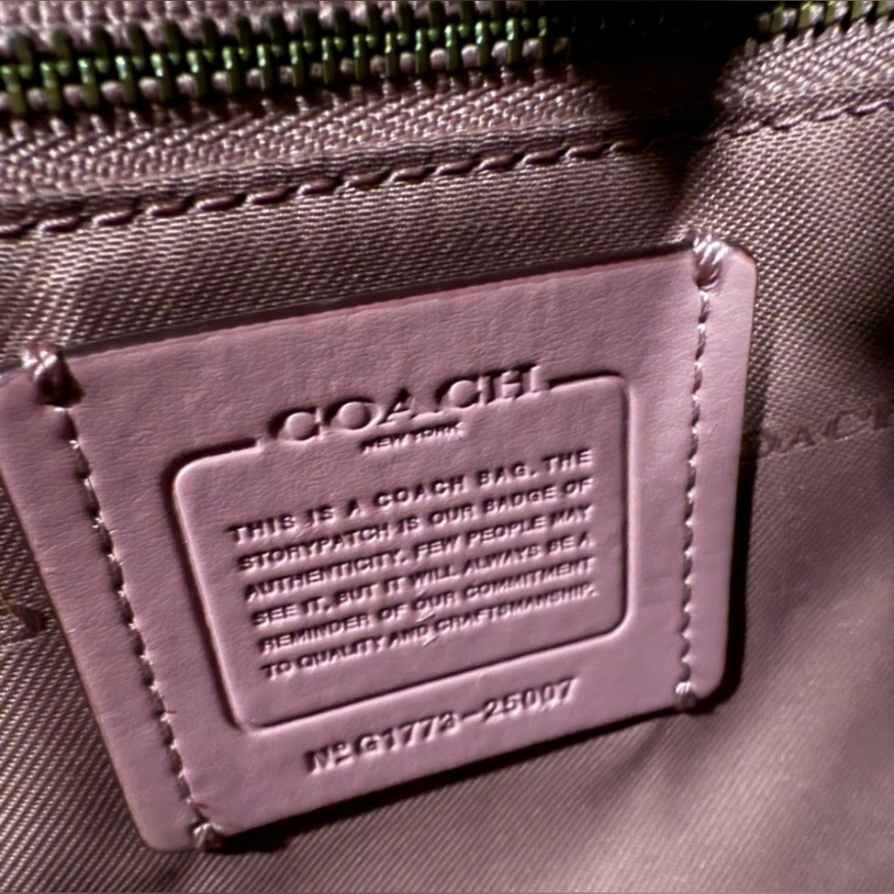 Coach Grace Bag With Color Block Quilting 2017 - Authentic & Pink - Picture 9 of 9